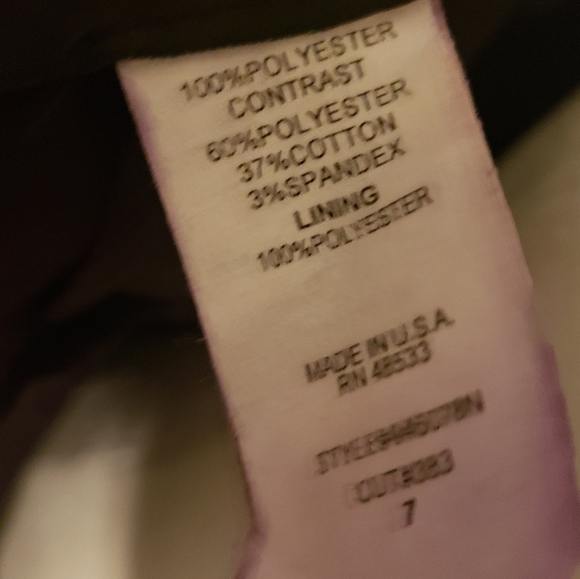 Teeze me strapless black/ silver striped A Line party dress size 7 - Picture 8 of 8